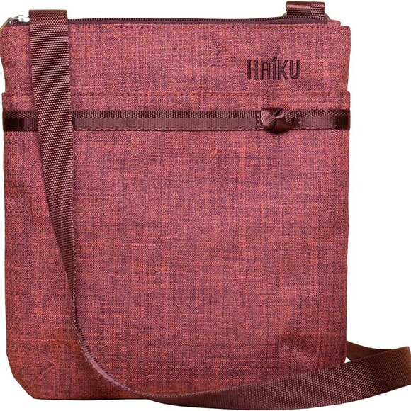 Women's Small Eco-Friendly RFID Blocking Crossbody Travel Bag with 6 Compartment - Picture 1 of 8